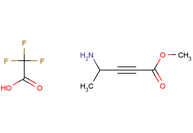 methyl 4-aminopent-2-ynoate, trifluoroacetic acid