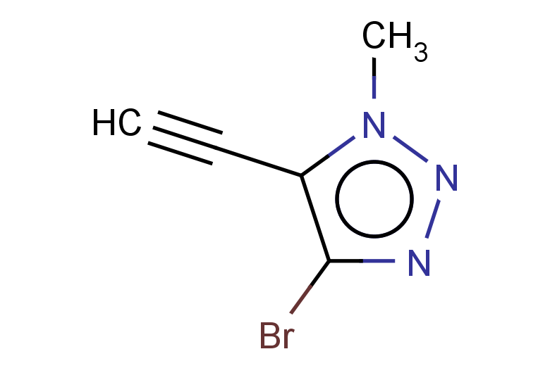 4-bromo-5-ethynyl-1-methyl-1H-1,2,3-triazole