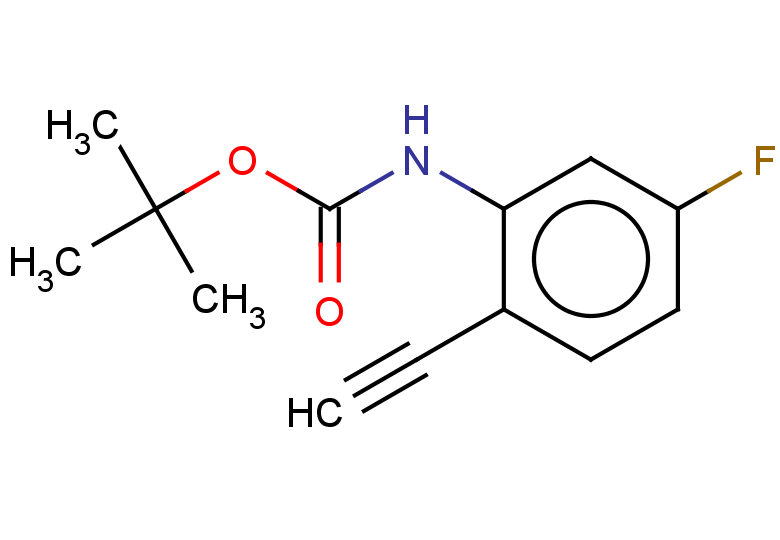 tert-butyl N-(2-ethynyl-5-fluorophenyl)carbamate