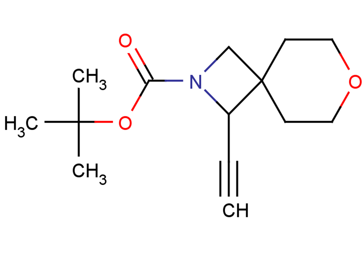tert-butyl 1-ethynyl-7-oxa-2-azaspiro[3.5]nonane-2-carboxylate