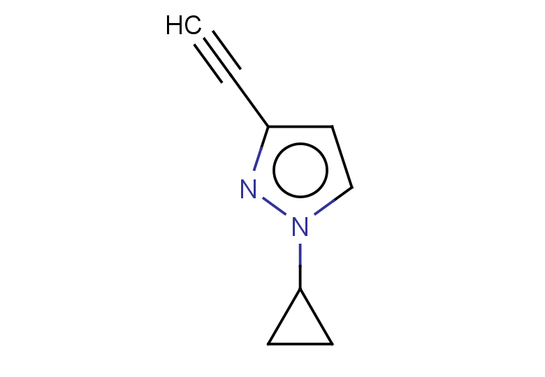 1-cyclopropyl-3-ethynyl-1H-pyrazole