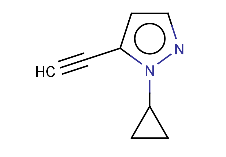 1-cyclopropyl-5-ethynyl-1H-pyrazole