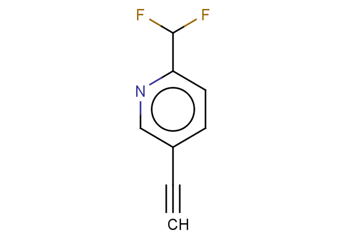 2-(difluoromethyl)-5-ethynylpyridine