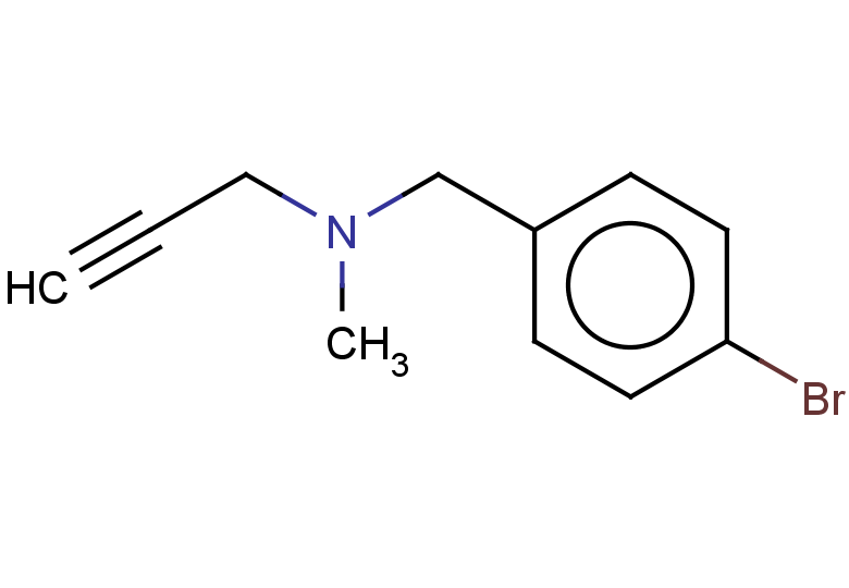[(4-bromophenyl)methyl](methyl)(prop-2-yn-1-yl)amine