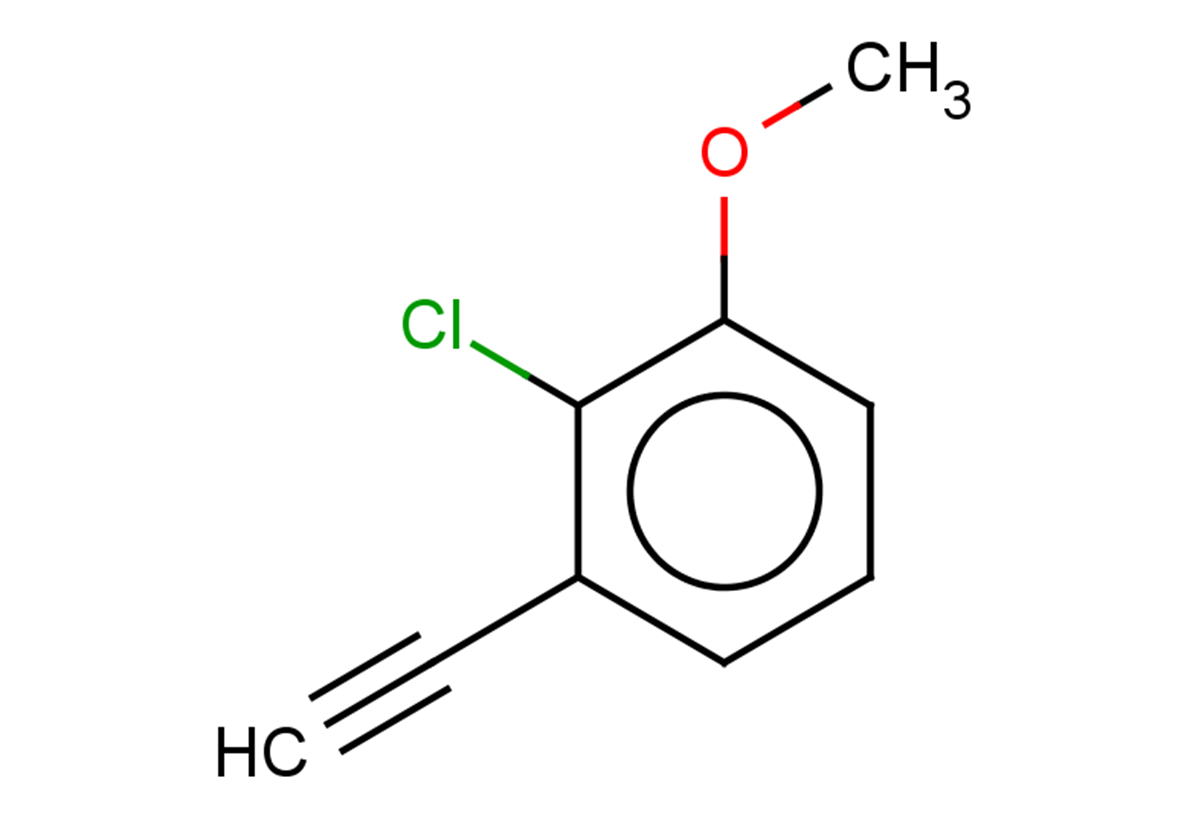 2-chloro-1-ethynyl-3-methoxybenzene