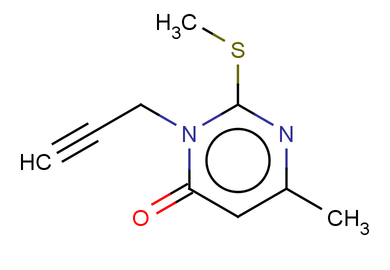 6-methyl-2-(methylsulfanyl)-3-(prop-2-yn-1-yl)-3,4-dihydropyrimidin-4-one