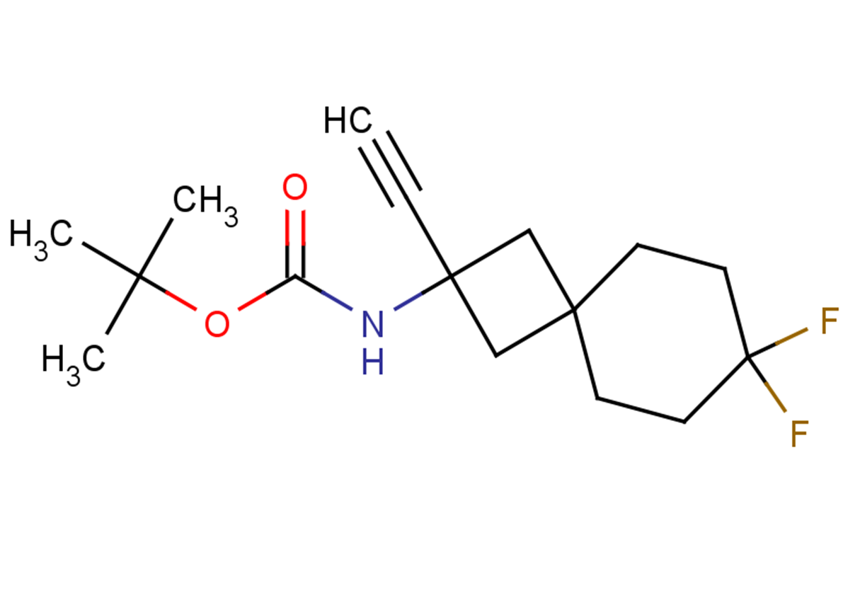 tert-butyl N-{2-ethynyl-7,7-difluorospiro[3.5]nonan-2-yl}carbamate