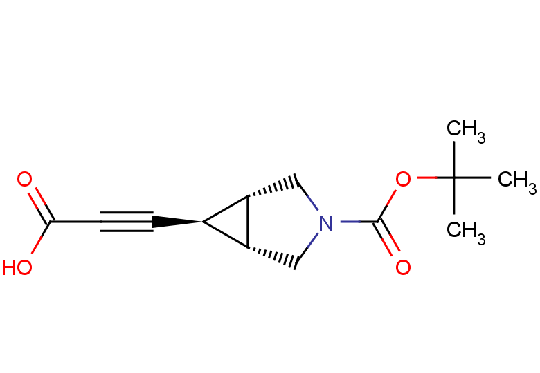 3-[(1R,5S,6R)-3-[(tert-butoxy)carbonyl]-3-azabicyclo[3.1.0]hexan-6-yl]prop-2-ynoic acid