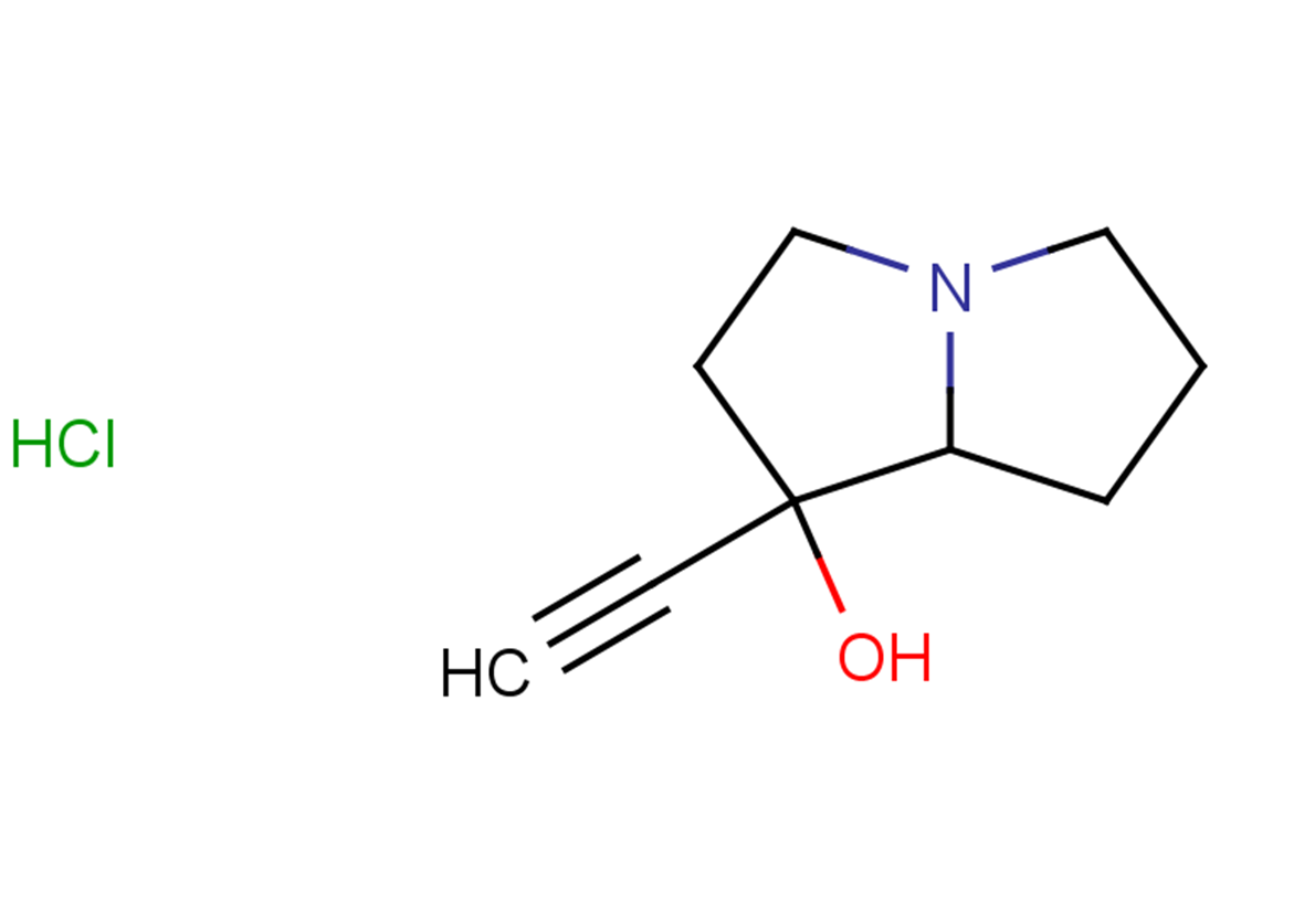1-ethynyl-hexahydro-1H-pyrrolizin-1-ol hydrochloride