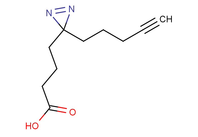 4-[3-(pent-4-yn-1-yl)-3H-diazirin-3-yl]butanoic acid