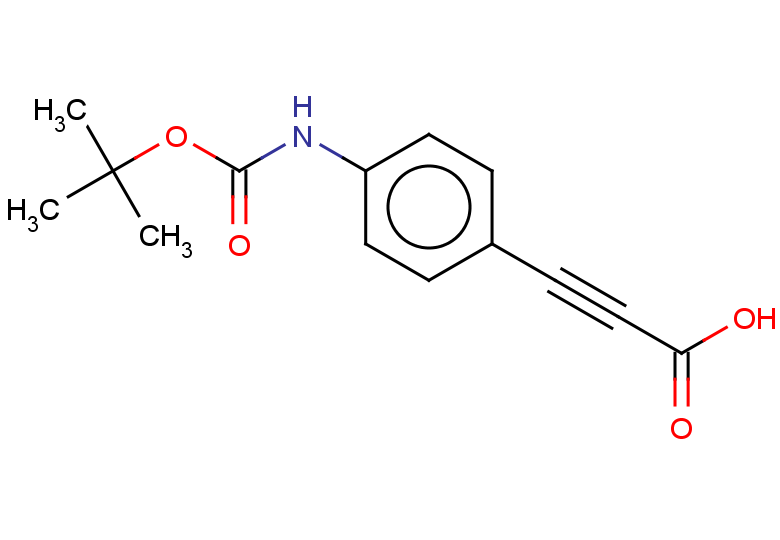 3-(4-{[(tert-butoxy)carbonyl]amino}phenyl)prop-2-ynoic acid