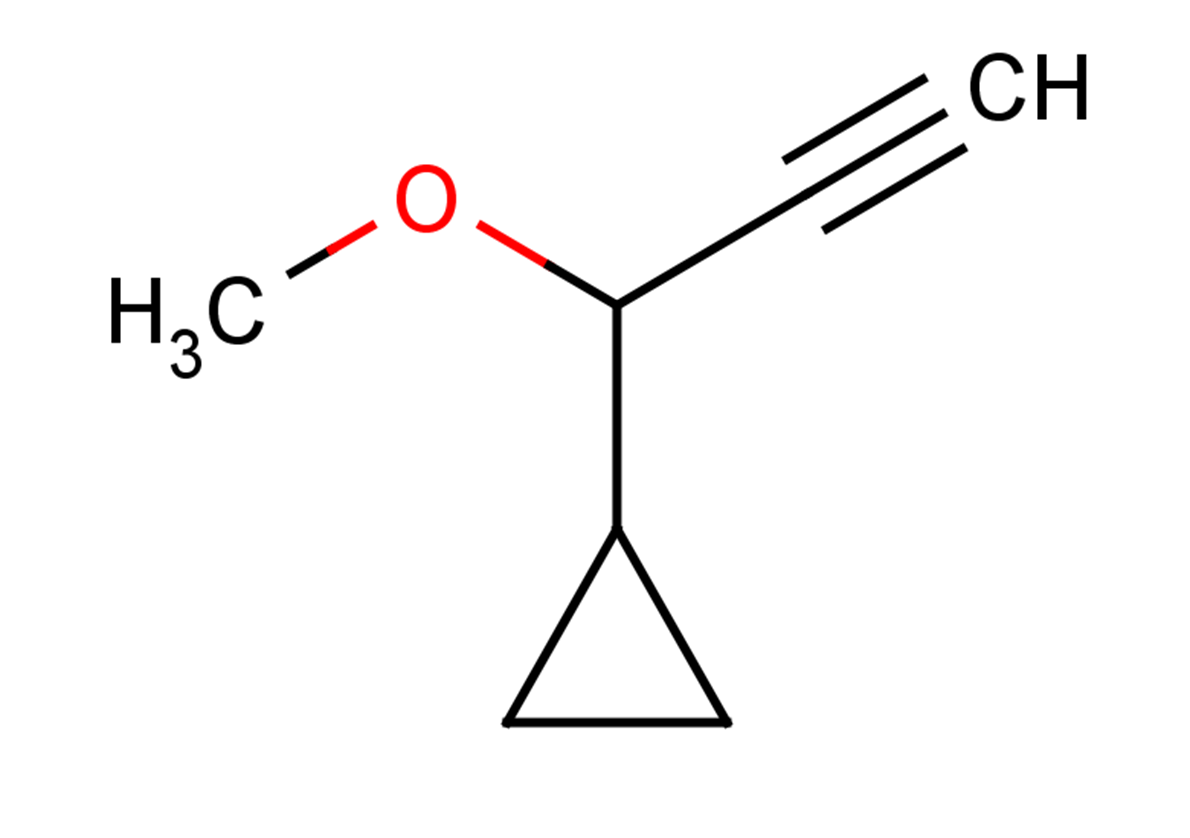 (1-methoxyprop-2-yn-1-yl)cyclopropane