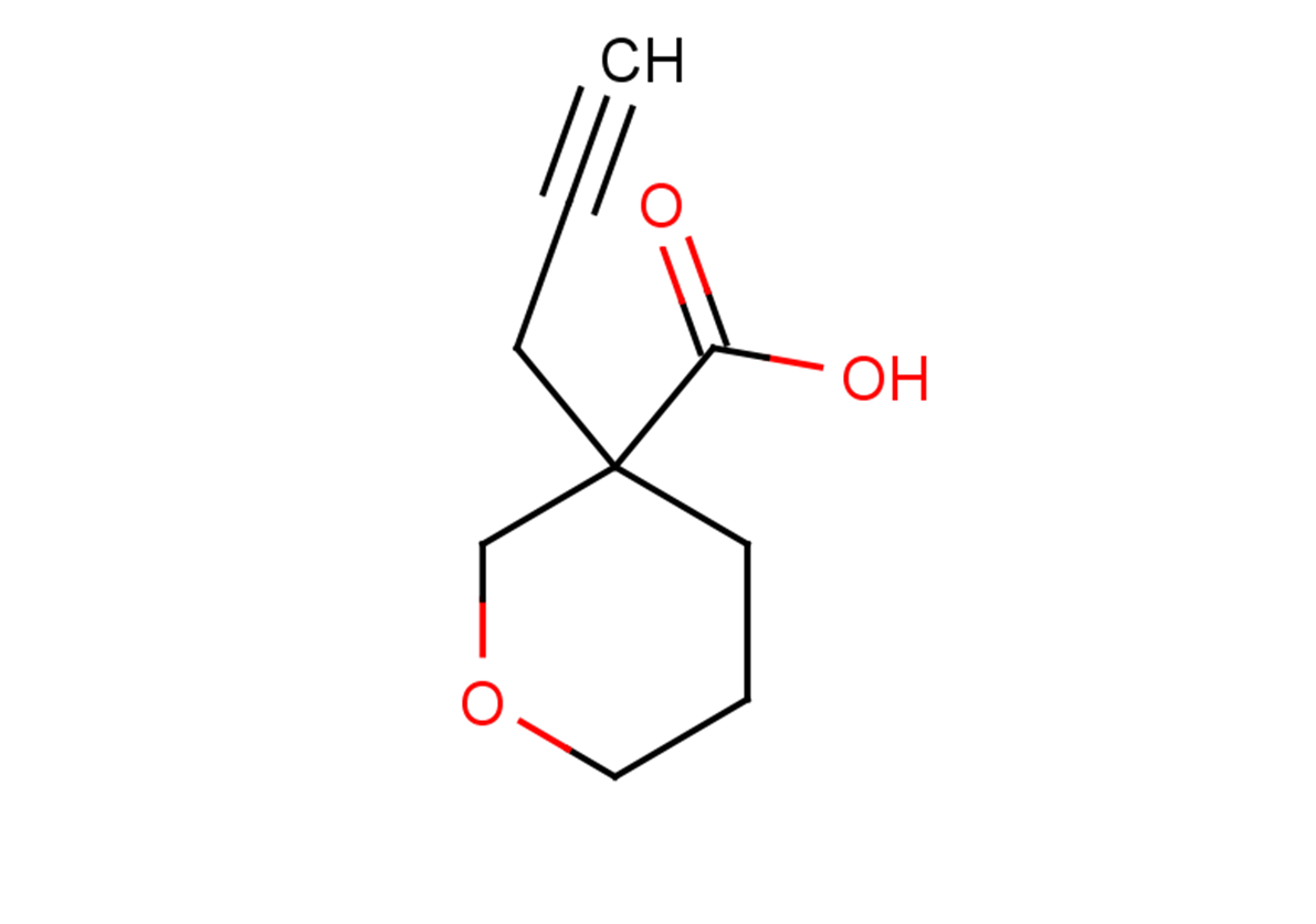 3-(PROP-2-YN-1-YL)OXANE-3-CARBOXYLIC ACID