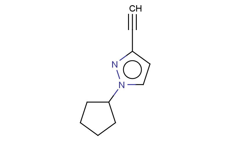 1-cyclopentyl-3-ethynyl-1H-pyrazole