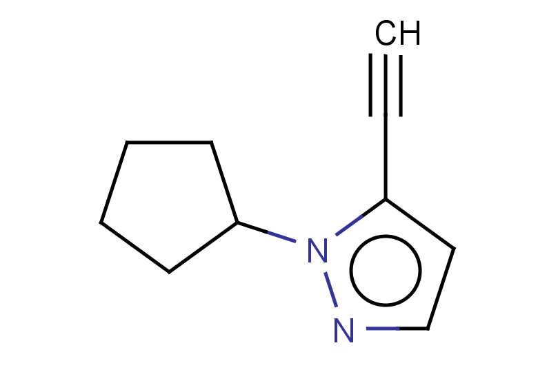 1-cyclopentyl-5-ethynyl-1H-pyrazole