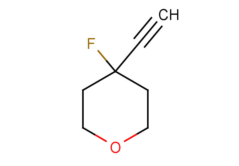 4-ethynyl-4-fluorooxane