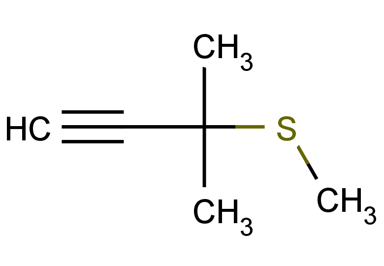 3-methyl-3-(methylsulfanyl)but-1-yne