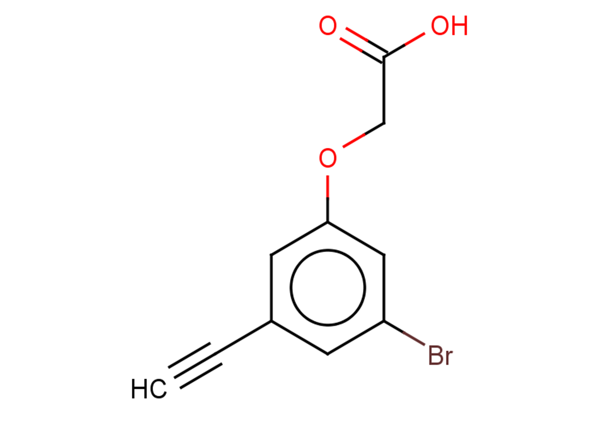 2-(3-bromo-5-ethynylphenoxy)acetic acid