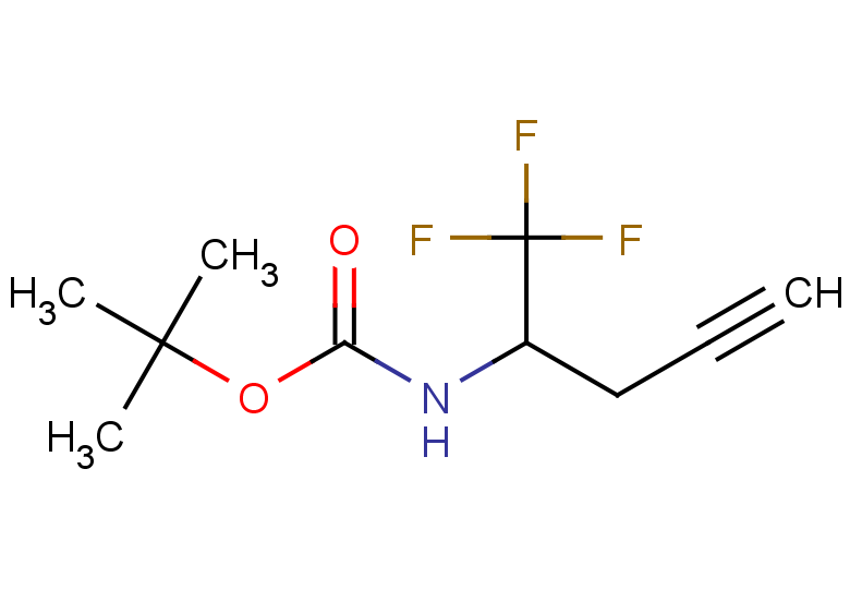 tert-butyl N-(1,1,1-trifluoropent-4-yn-2-yl)carbamate
