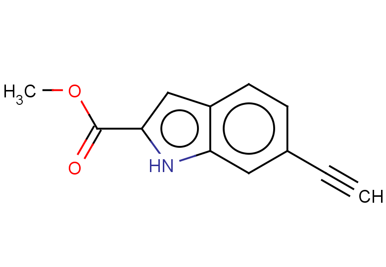 methyl 6-ethynyl-1H-indole-2-carboxylate