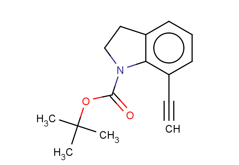 tert-butyl 7-ethynyl-2,3-dihydro-1H-indole-1-carboxylate