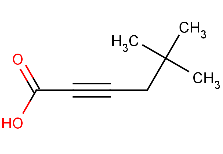 5,5-dimethylhex-2-ynoic acid