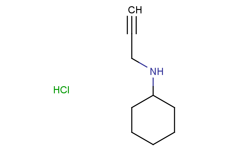 N-(prop-2-yn-1-yl)cyclohexanamine hydrochloride