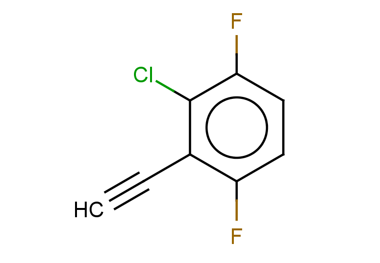 2-chloro-3-ethynyl-1,4-difluorobenzene