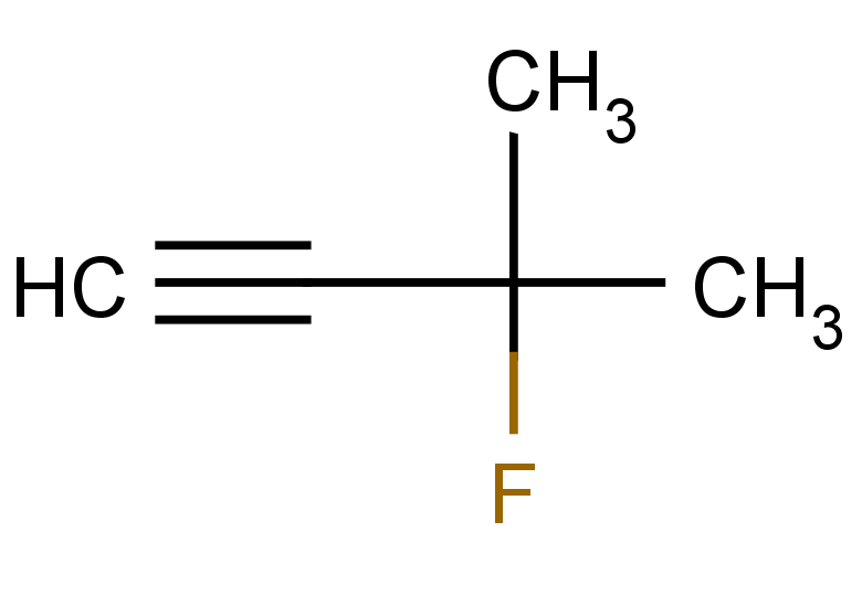 3-fluoro-3-methylbut-1-yne