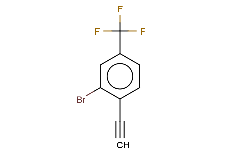 2-bromo-1-ethynyl-4-(trifluoromethyl)benzene