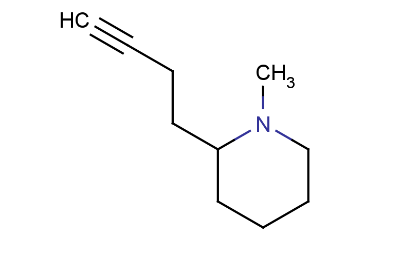 2-(but-3-yn-1-yl)-1-methylpiperidine
