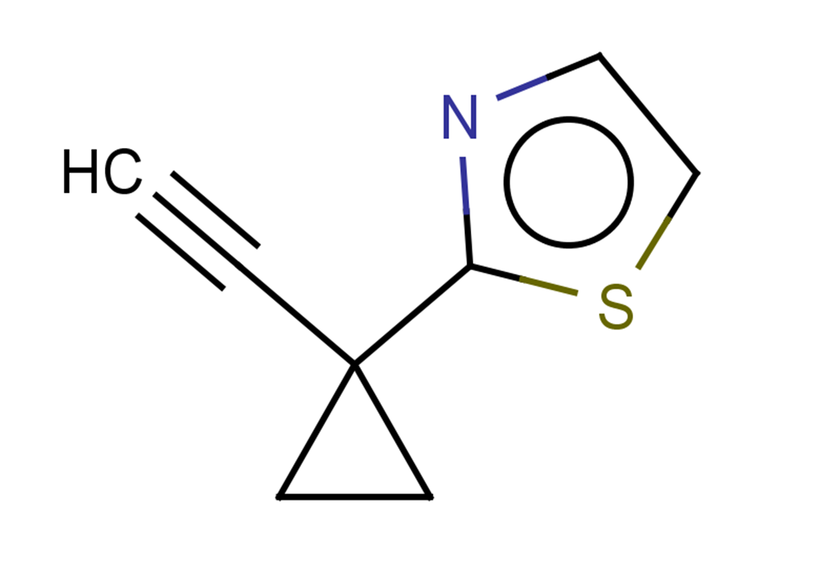 2-(1-ethynylcyclopropyl)-1,3-thiazole