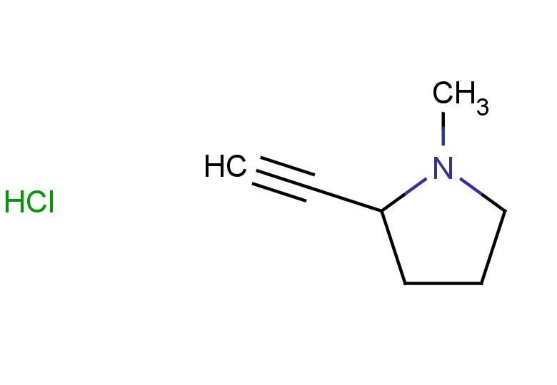 2-ethynyl-1-methylpyrrolidine hydrochloride