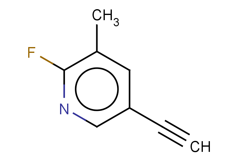 5-ethynyl-2-fluoro-3-methylpyridine