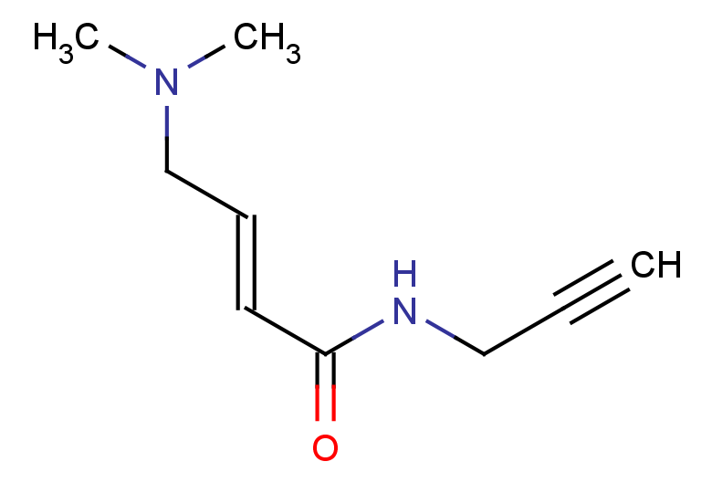 (2E)-4-(dimethylamino)-N-(prop-2-yn-1-yl)but-2-enamide