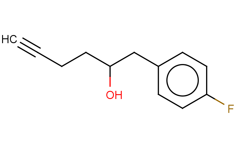 1-(4-fluorophenyl)hex-5-yn-2-ol