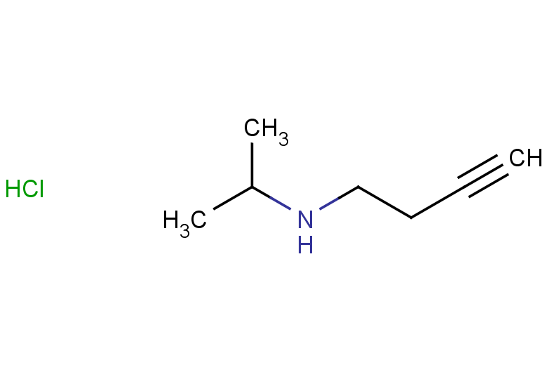 (but-3-yn-1-yl)(propan-2-yl)amine hydrochloride