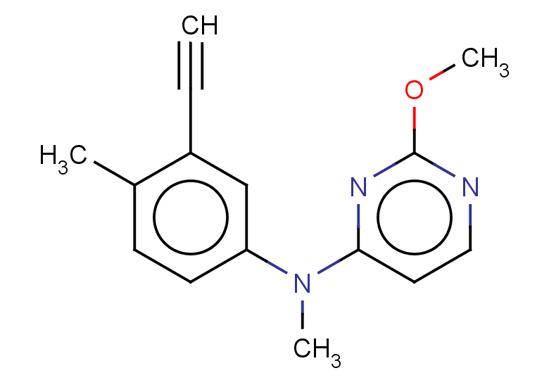 N-(3-ethynyl-4-methylphenyl)-2-methoxy-N-methylpyrimidin-4-amine