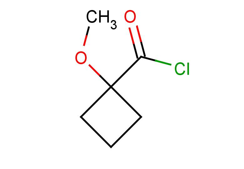 1-methoxycyclobutane-1-carbonyl chloride