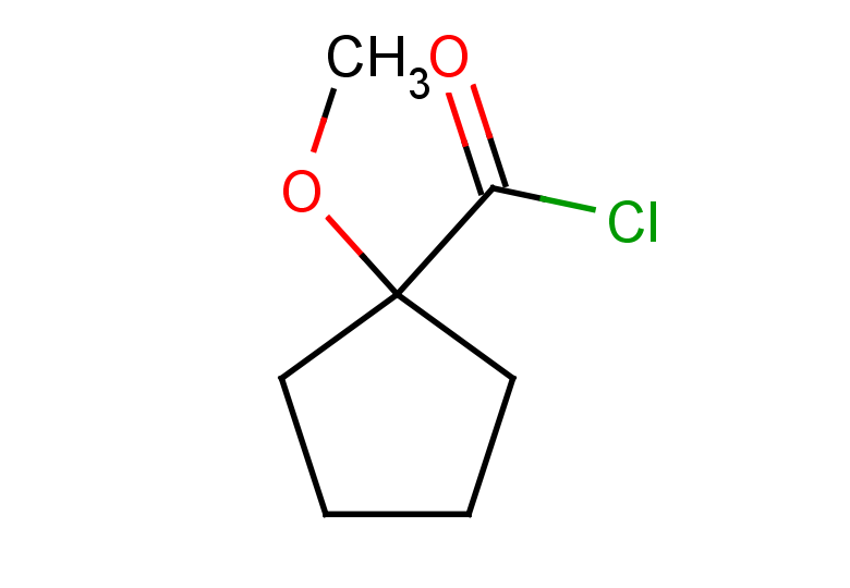 1-methoxycyclopentane-1-carbonyl chloride