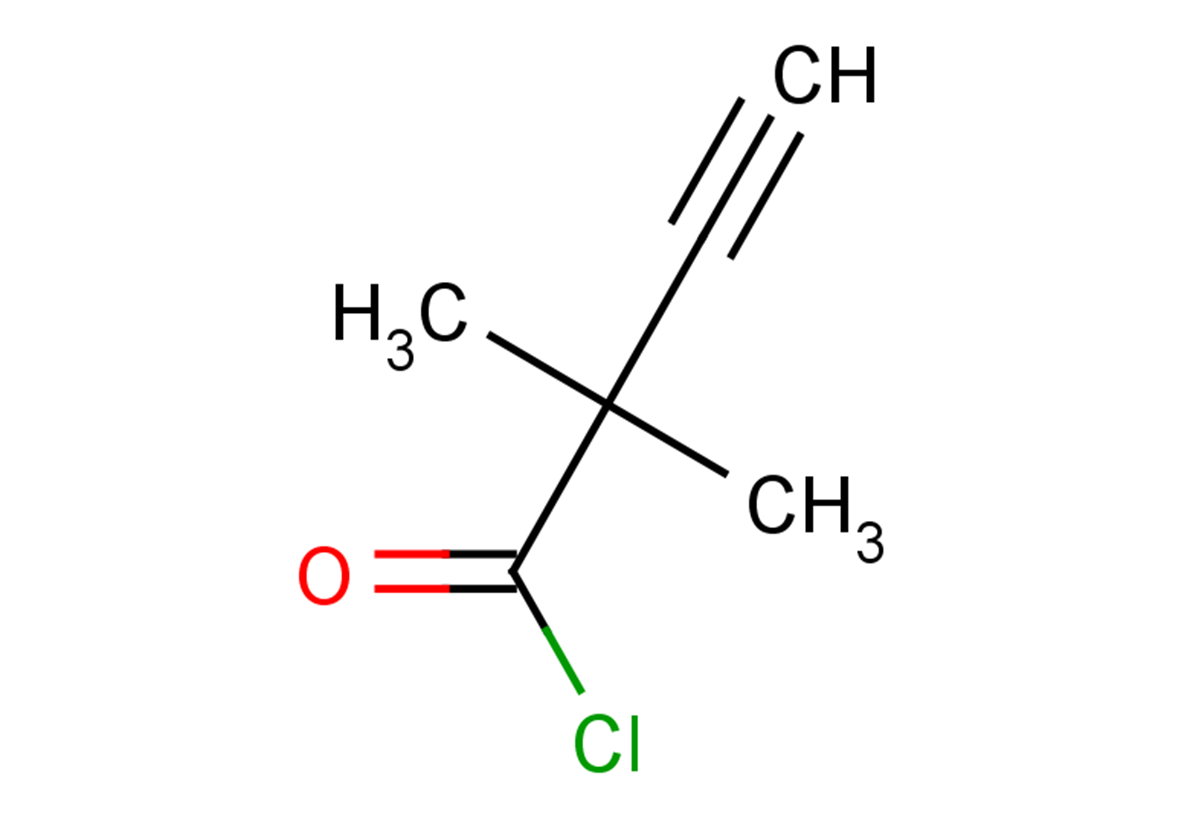2,2-dimethylbut-3-ynoyl chloride