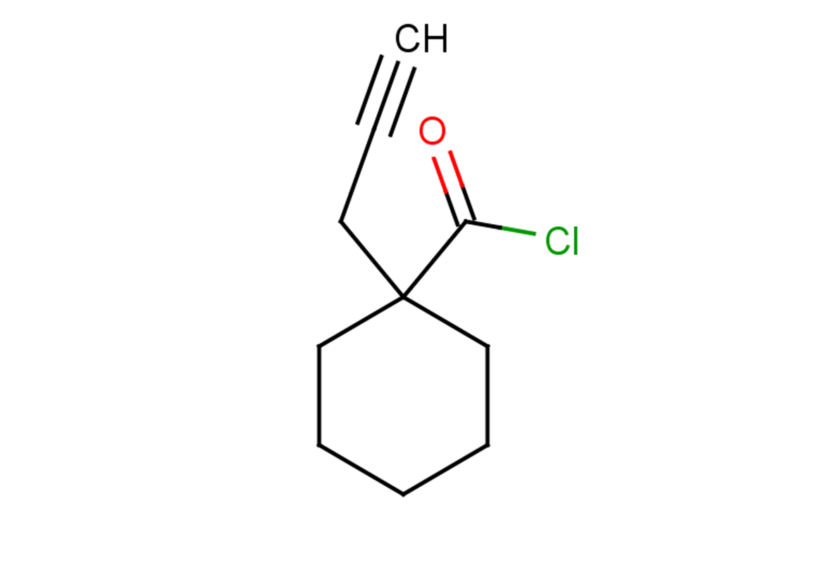 1-(prop-2-yn-1-yl)cyclohexane-1-carbonyl chloride