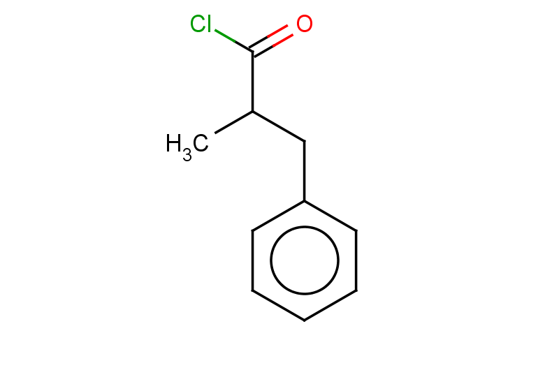 2-methyl-3-phenylpropanoyl chloride