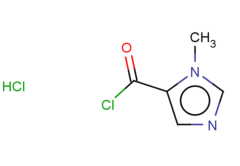 1-methyl-1H-imidazole-5-carbonyl chloride hydrochloride