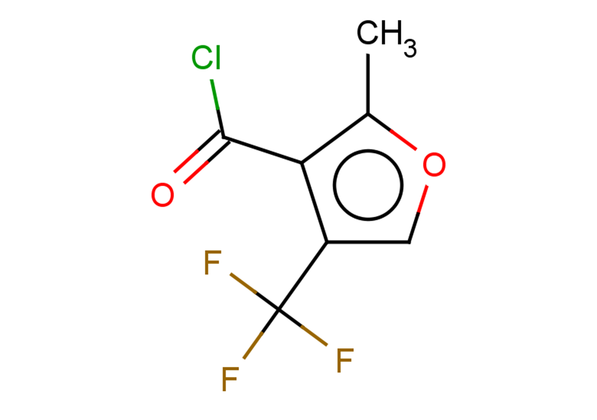 2-methyl-4-(trifluoromethyl)furan-3-carbonyl chloride
