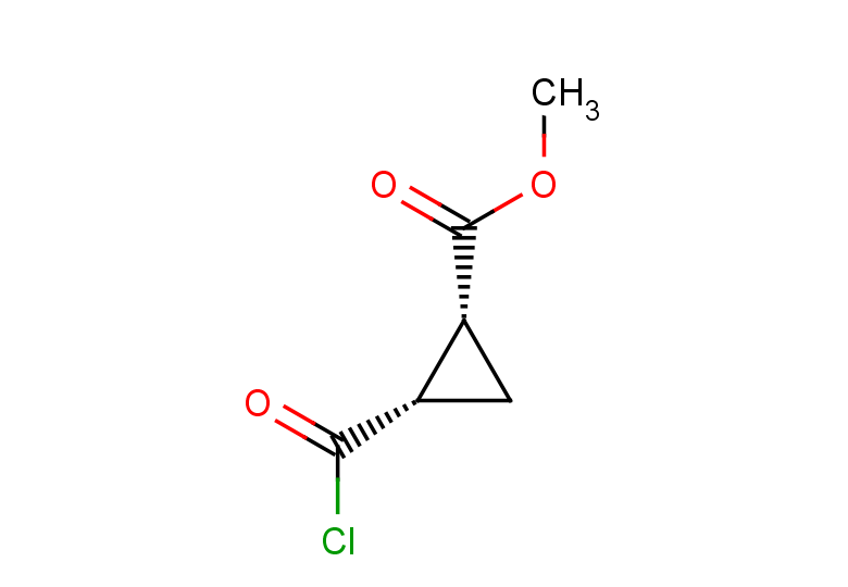 rac-(1R,2S)-methyl 2-(chlorocarbonyl)cyclopropanecarboxylate, cis
