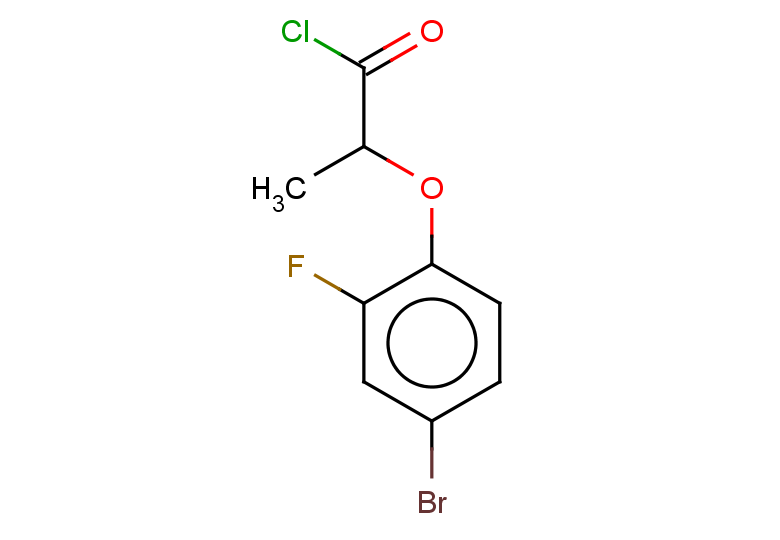 2-(4-bromo-2-fluorophenoxy)propanoyl chloride