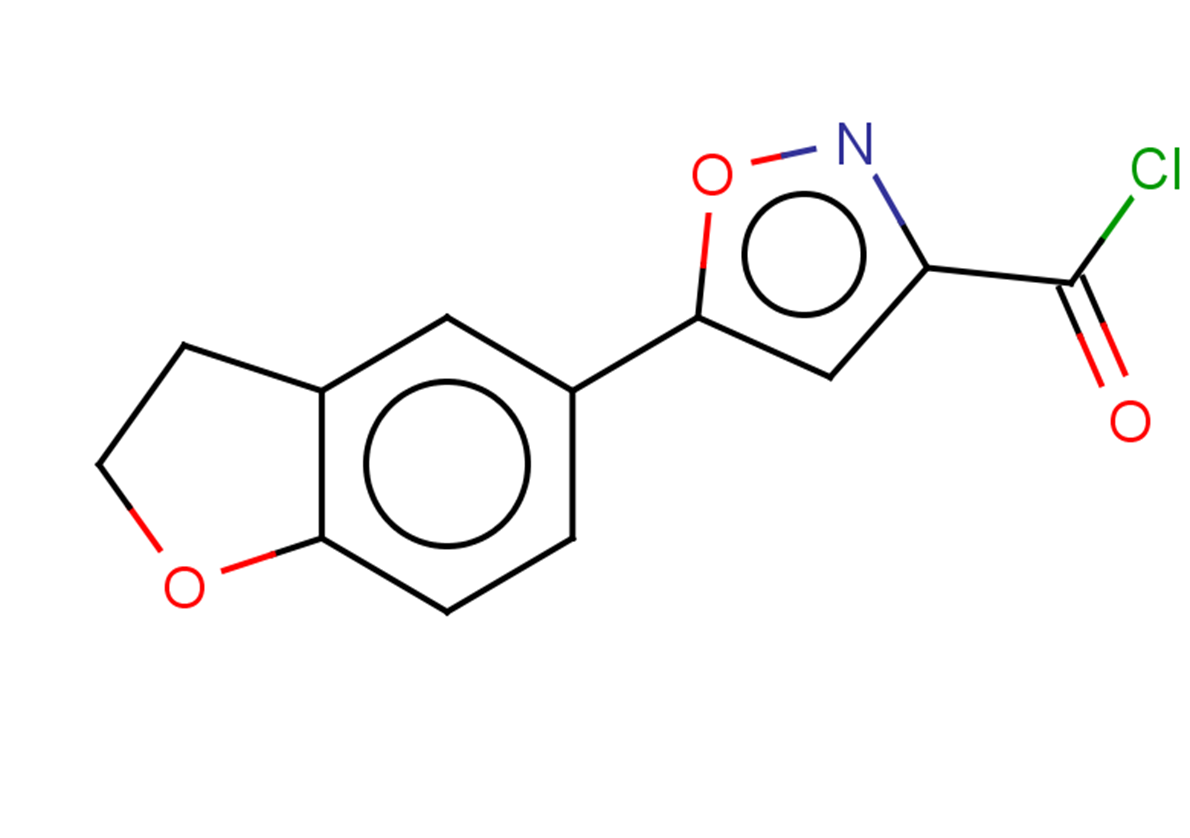 5-(2,3-dihydro-1-benzofuran-5-yl)-1,2-oxazole-3-carbonyl chloride