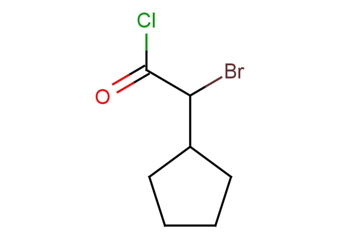 2-bromo-2-cyclopentylacetyl chloride