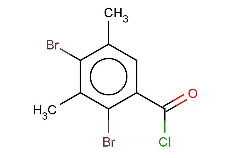 2,4-dibromo-3,5-dimethylbenzoyl chloride
